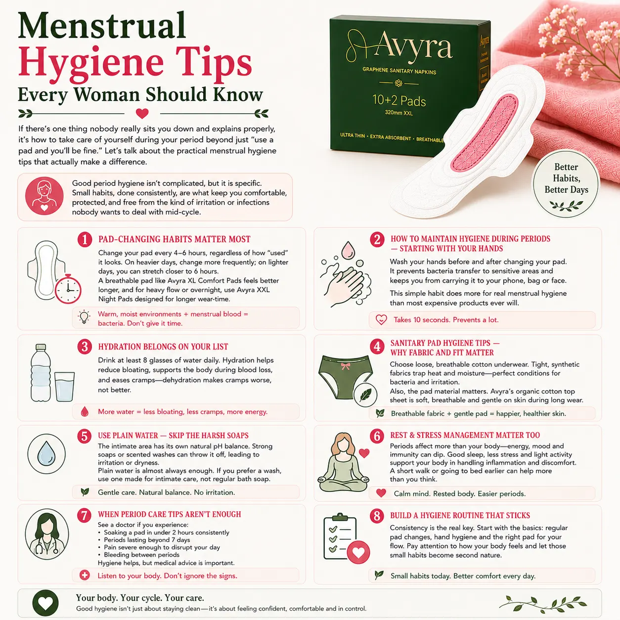 menstrual hygiene tips